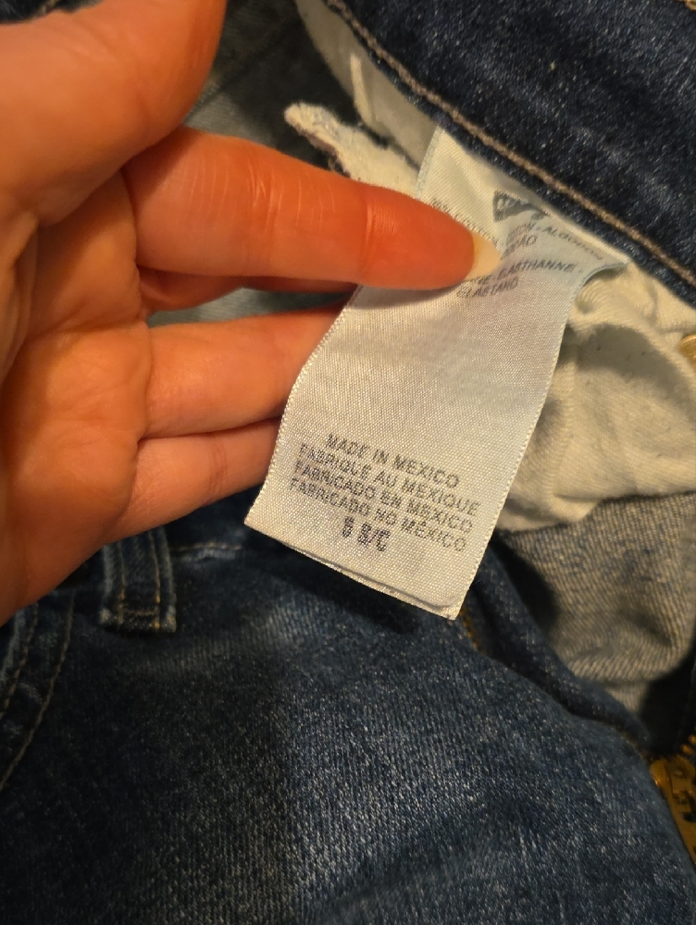 Levi's Women's Blue Straight-Leg Jeans - Picture 4 of 6